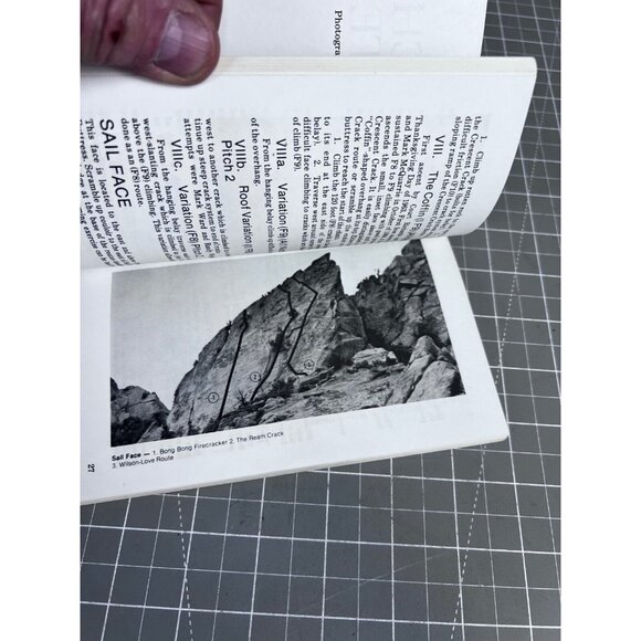 Wasatch Granite: A Rock Climbing Guide By Dave Smith 1977 Paperback - Picture 7 of 7